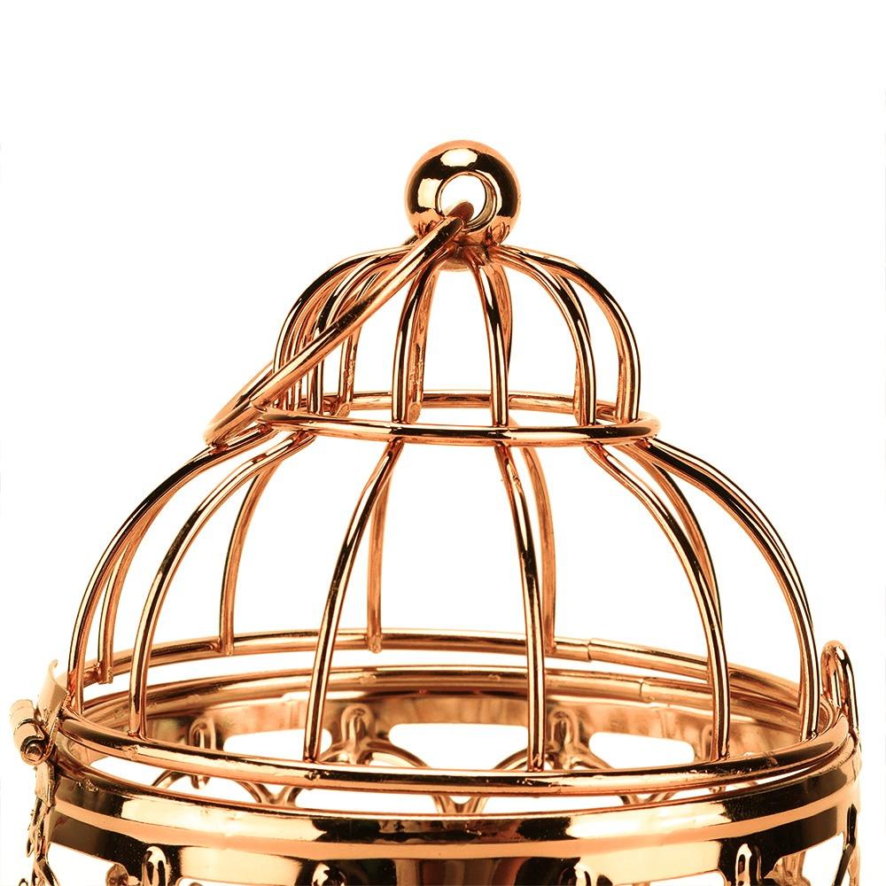 Electroplated Birdcage Candle Holder Hollow Out Birdcage Candlestick Decorations Gift For Events