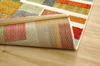 IKEHIKO Rectangular 80 x 140 Antibacterial and Wilton Rug, Carpet, "Eden," Rug, Approx. cm, Red, Odor-Deodorizing, Durable, Weave, #2334409