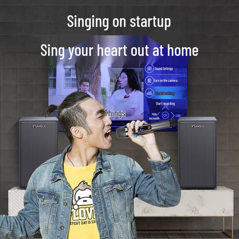 

Shanshui H5 Home KTV Bluetooth Speaker System