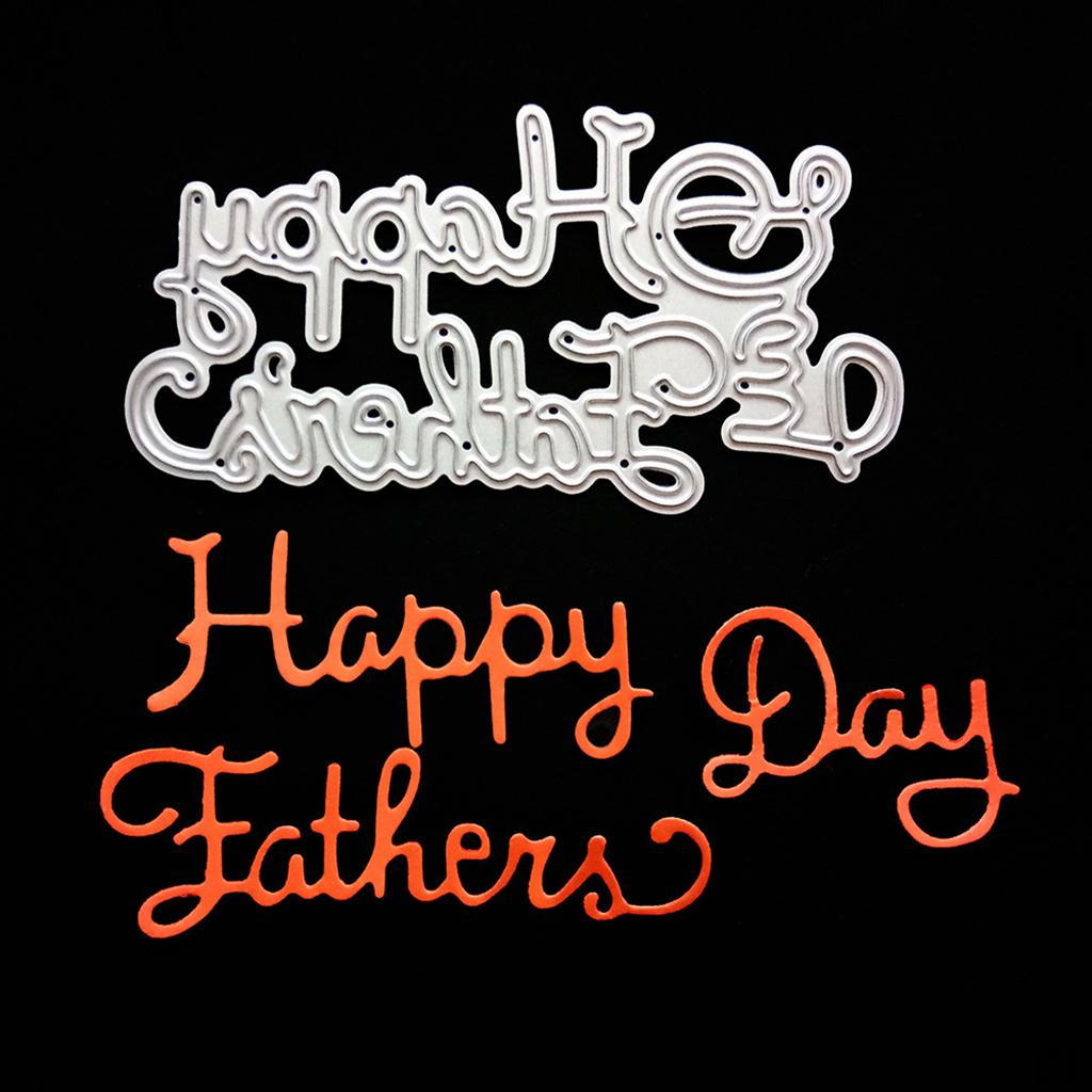 Szablon do wycinania ze stali węglowej szablon do wytłaczania albumy do scrapbookingu DIY prezent z okazji dnia albumu