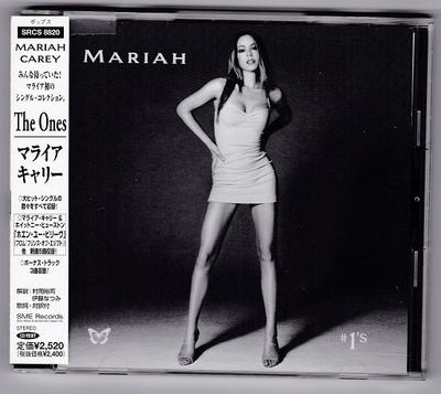 CD MARIAH CAREY - #1's SRCS8820 SME Records 1998 Japan Rap & Hip-Hop/R&B