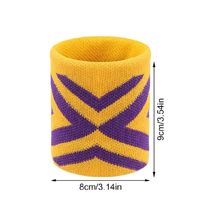 1 Pair Sports Wristband for Man and Women Sweatbands Absorbent Sweatbands Running Tennis Wrist Band
