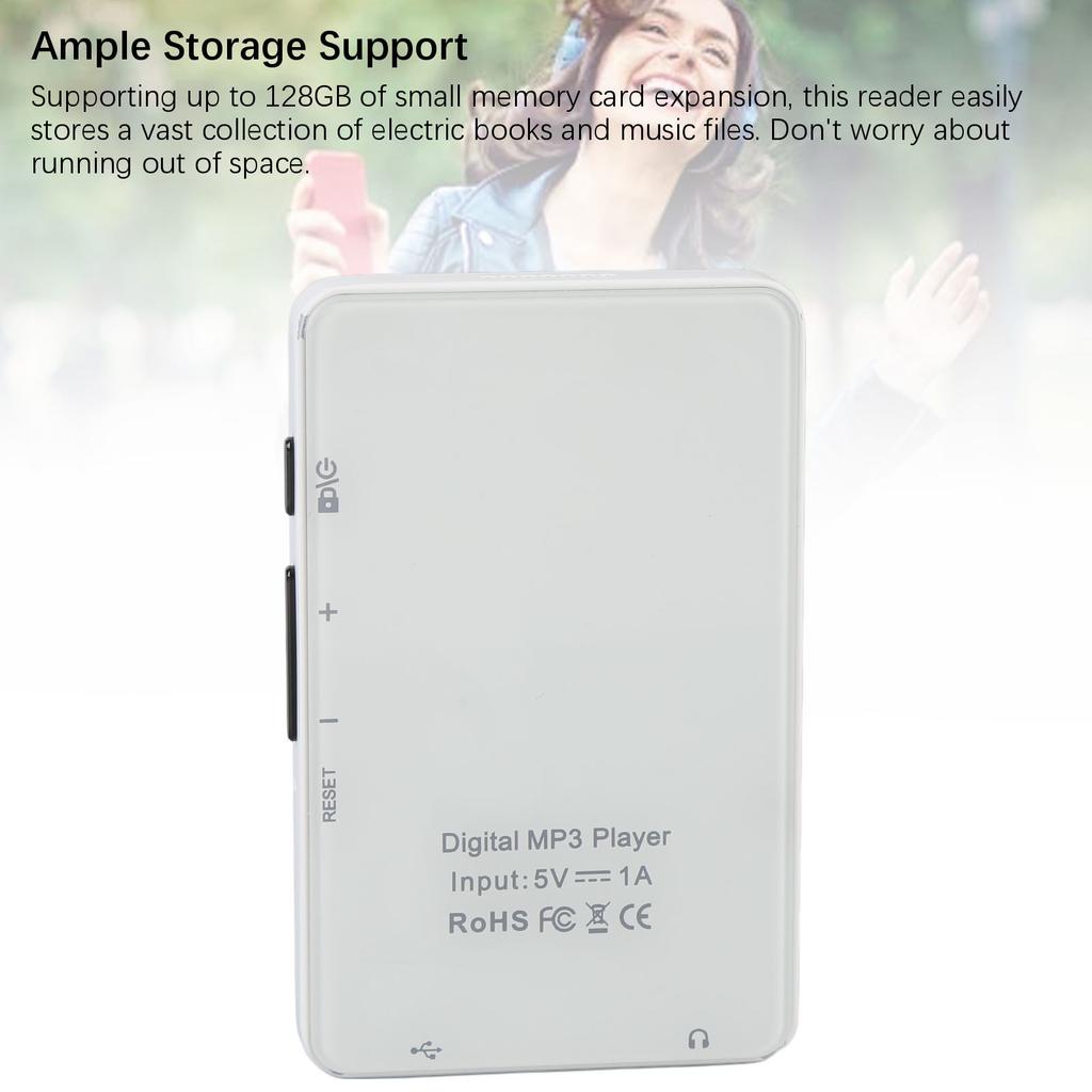 2.7 Inch Ink Screen Portable Electric Reader Portable Electric Book Reader Electric Book Reader Portable Bluetooth MP3 Player