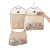 Mesh Hanging Organizer for 24 Pairs of Socks Underwear and Accessories