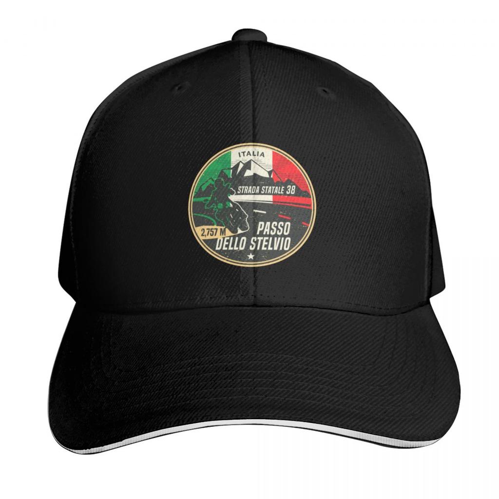 Stelvio Pass Italy Baseball Cap Unisex Hat Ball Cap Unique Hats Big Size Hat Boy Womens