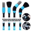Soft Bristle Car Clean Brush Multifunctional Detailing Brush Interior Cleaning Brush  Emblems Tires