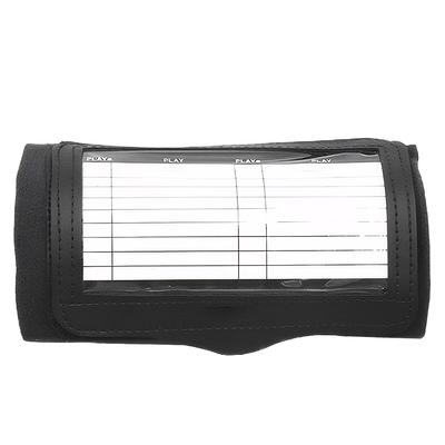 Fußball Spiel-Armbänder Softball-Armbänder QB-Armband Taktische Handgelenkstütze für Fußball Baseball Softball für Zeichen
