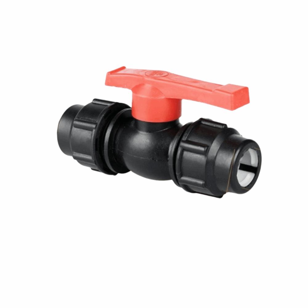 

HDPE Ball Valve Stopcock Poly Irrigation System Stop Tap New Water Pipe Accessories Valve Fittings 20mm