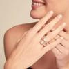 2026 new best-selling irregular geometric ring suitable as a jewelry gift for couples