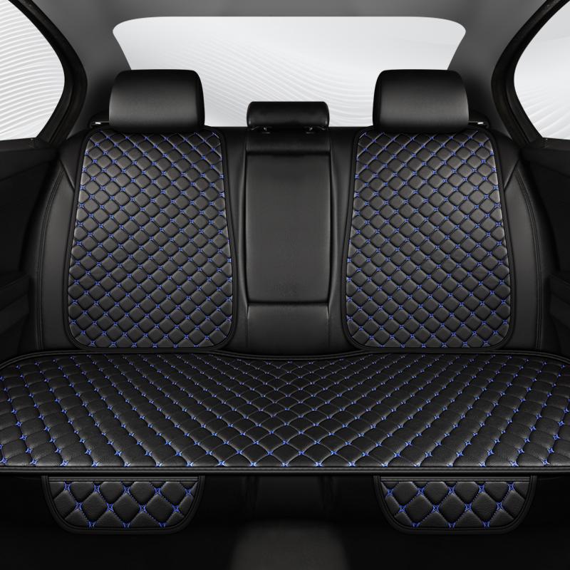 New Car Seat Cushion Universal Comfort Breathable Leather Diamond Grid Single Seat Multi-Pack Universal Vehicle Seat Pad