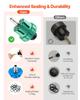 Coolant Pressure Tester Kit, 47Pcs Radiator Vacuum Refill Kit with 3 Metal Adapters, Universal Fit, Automotive Cooling System Pressure Tester Tool,