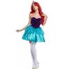 S-XL Ariel Princess Costume Sexy Snow White Dress Halloween Cosplay Wicked Queen Stage Outfit