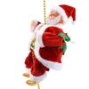 Santa Claus Adjustable Music Climbing Beads Rope Doll - Children's Christmas Toy Decoration Gift