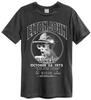 Amplified Elton John Live In Concert Unisexs Charcoal T Shirt Elton John Tee