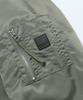 Ucla Unisex Detachable Hoodie Nylon Ma1 Jumper [Khaki] (Uc2Uj20)