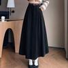 Navava Womens Vintage Corduroy Long Skirt Ns404