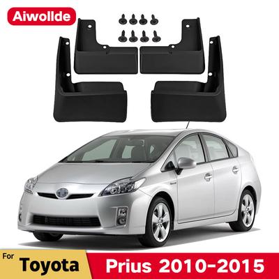 MudFlaps For Toyota Prius 3rd XW30 2010-2015 Mud Flaps Splash Guard Mudguards Front Rear Fender Auto Styline Car