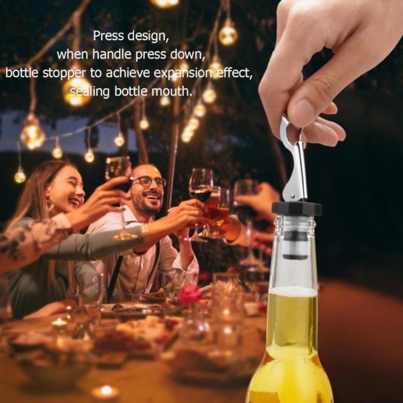 Tappi per vino, tappi per bottiglie sottovuoto sigillati, tappi riutilizzabili per bottiglie di vino, tappi per champagne, accessori per bar da cucina