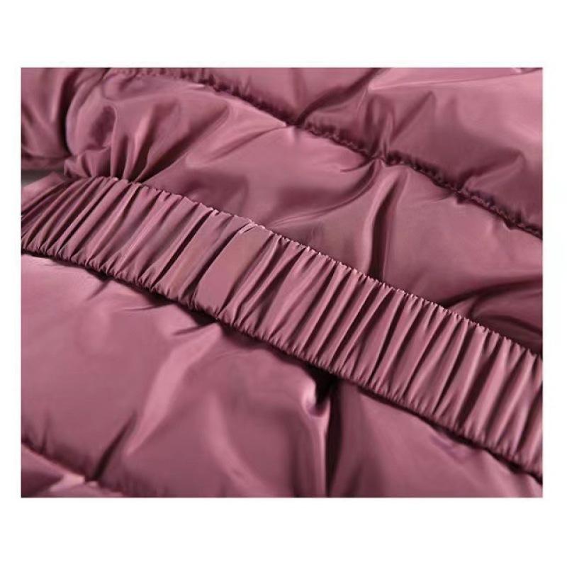 Winter Costume For Girls, Coat With Fur Collar And Belt, Warm Jacket With Hood On Cotton Lining, Children's Jacket