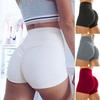 High Womens Waist Yoga Shorts Push Up Ruched Sports Hot Pants Casual Gym Workout