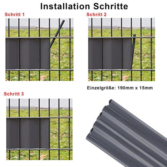 Privacy Screen Clips Fence Screen Mounting Clips Privacy Screen Strips for Double