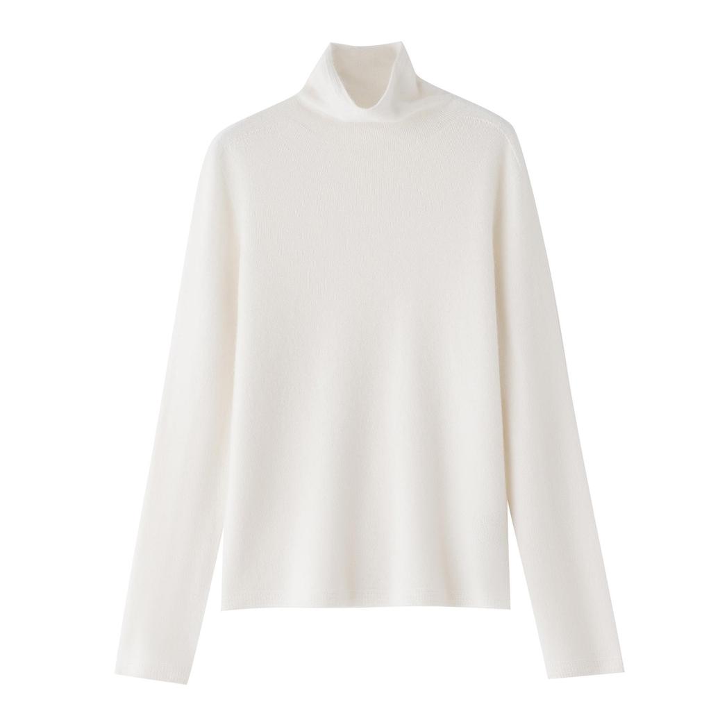 LF25009 First-line Seamless Wool High Neck Slim-Fit Knit Sweater