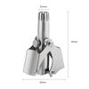 Convenient Portable Washable Nose Hair Trimmer Multi-functional Practical Ear Hair Razor Manual Cutter Nasal Shaver