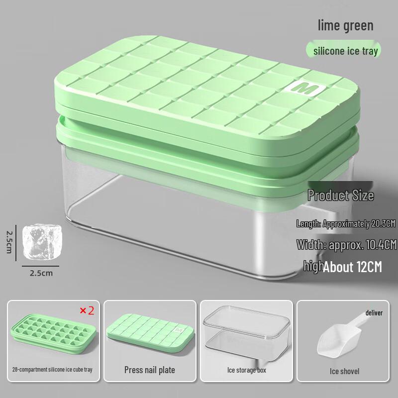 

Lilang Food-Grade 2-Layer Ice Cube Tray
