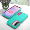 Candy Color Stand Phone Case For Samsung Galaxy S26 Ultra S25 FE S24 S23 Plus A17 A27 A37 A57 A15 A16 A36 A56 5G Hybrid 3in1 Shockproof Bumper Cover