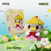 Pirate Anime Character Building Blocks for Kids - Educational Assembly Desktop Ornaments
