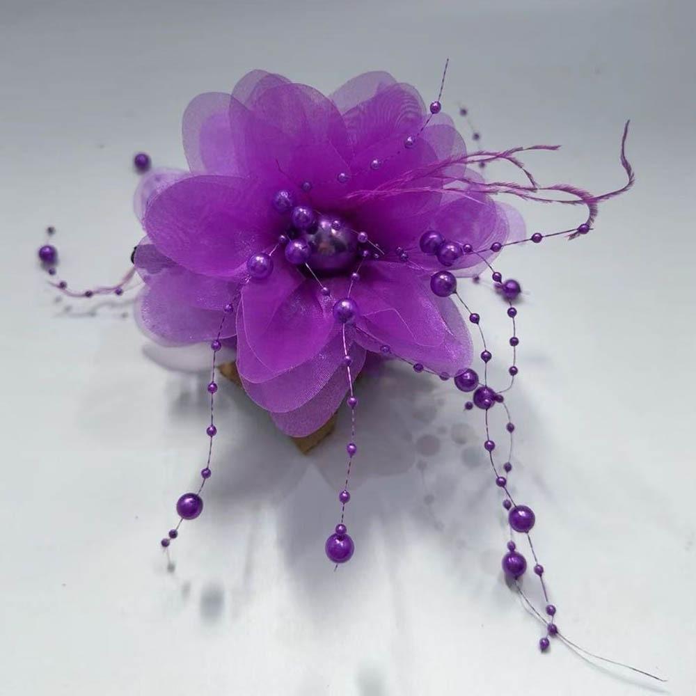 Tassel Hair Claw Peony Flower Hair Accessories Elegant Crab Hair Clips  Women