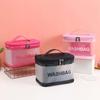 Handbag PVC Waterproof Wash Bag Cosmetic Organizer Cosmetic Storage Bag Makeup Bag Toiletry Bag