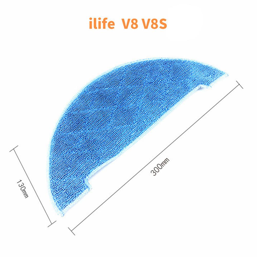 

Pad Mopping Pad V80 Washable Reusable Robot Strong Water Absorption 4 PCS/Set A7 A80 Cleaning Cloth LF-800 New China Mainland