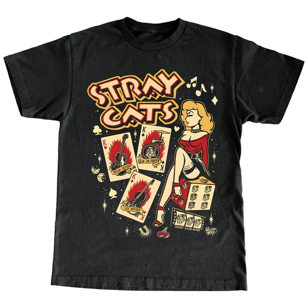 Classic STRAY CATS Unisex Unisex S-5XL Shirt Unisex T-Shirt S