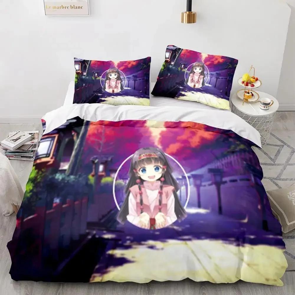 Comforter Fashion Anime Hunter×Hunter Bedding Set Single Twin Full Queen King Size Bed Set Adult Kid Bedroom Duvet Sets Home Textiles