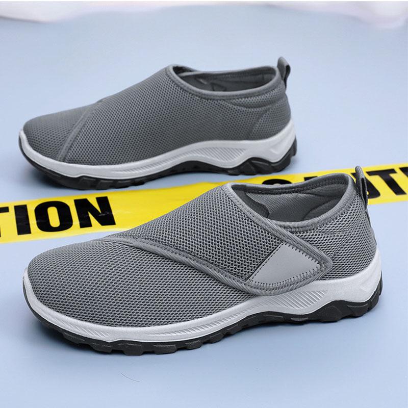 New 2025 Men's Casual Shoes Male Slip-On Soft Comfortable Walking Anti-Slip Sneakers Lightweight Breathable Mesh Workout Shoes