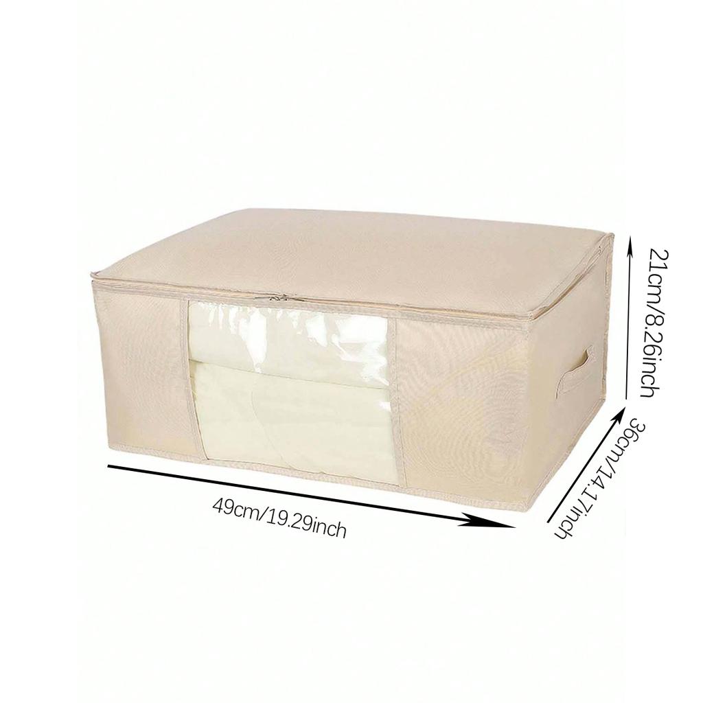 1 Large Capacity Quilt Storage Bag,thick Clothing Packaging Box, Dust-proof Storage Box and Container,household Storage Utensils