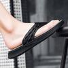 Summer Outdoor Leisure Slippers Trendy Men's Comfortable Style Design Walking and Beach Breathable Plus Size -46 Thick Soled