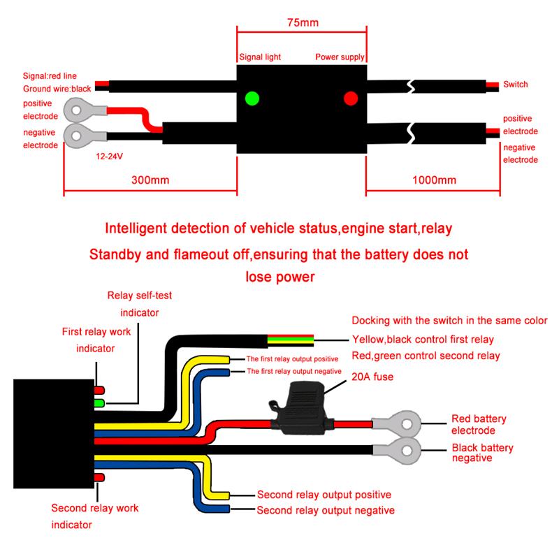 Intelligent LED Delay Controller Smart Relay Handle Fog Light Switch Control for BMW R1200GS R 1200 GS R1250GS F850GS F750GS ADV