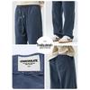 CHOCOOLATEit Men's Loose Straight Thermal Cotton Cargo Pants
