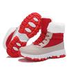 Plush High-top Women's Snow Boots Warm Cotton Shoes Winter Outdoor Walking Shoes Winter Hiking Sneakers