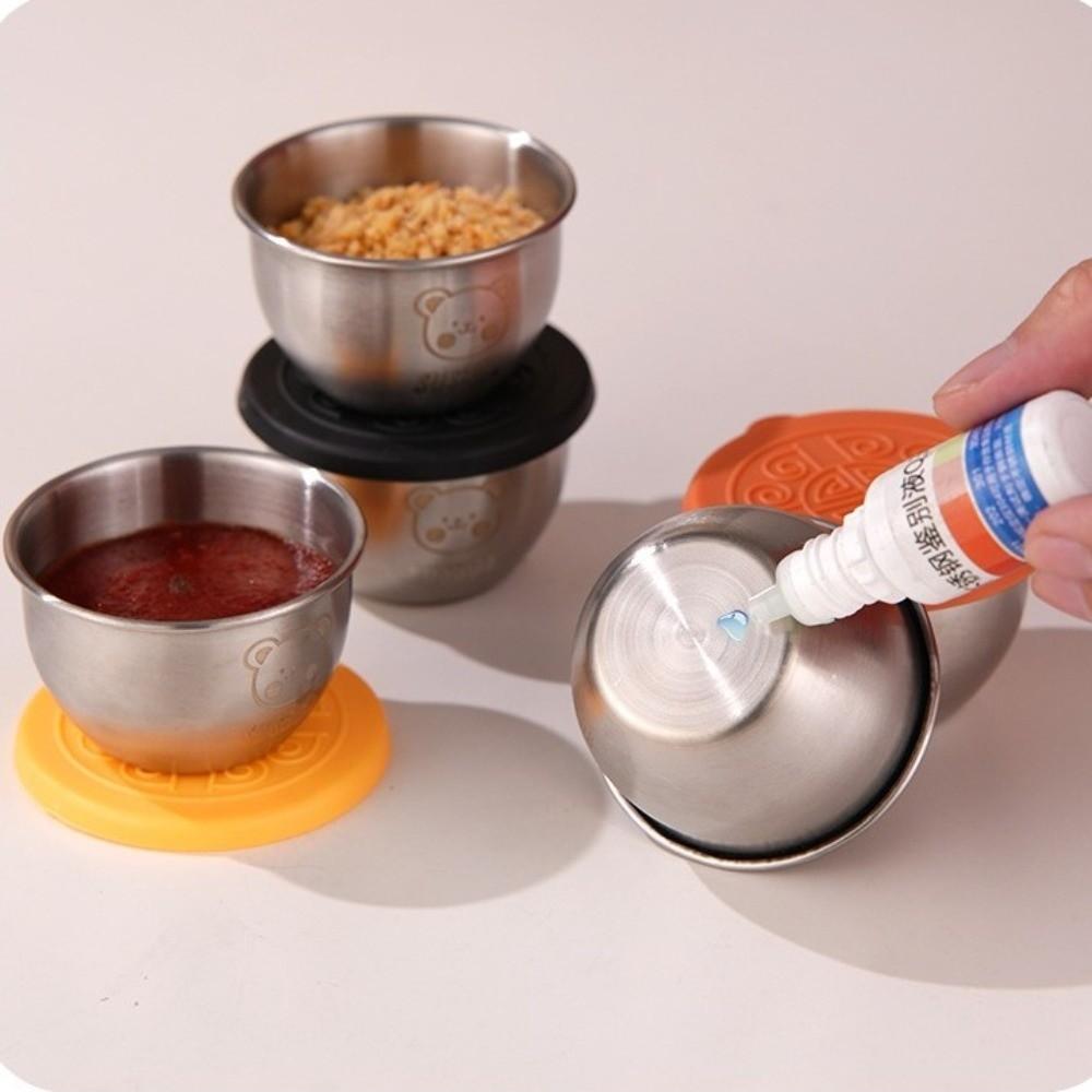 Reusable Storage Containers 304 Stainless Steel Dipping Dish New Sauce Cup  Food Storage