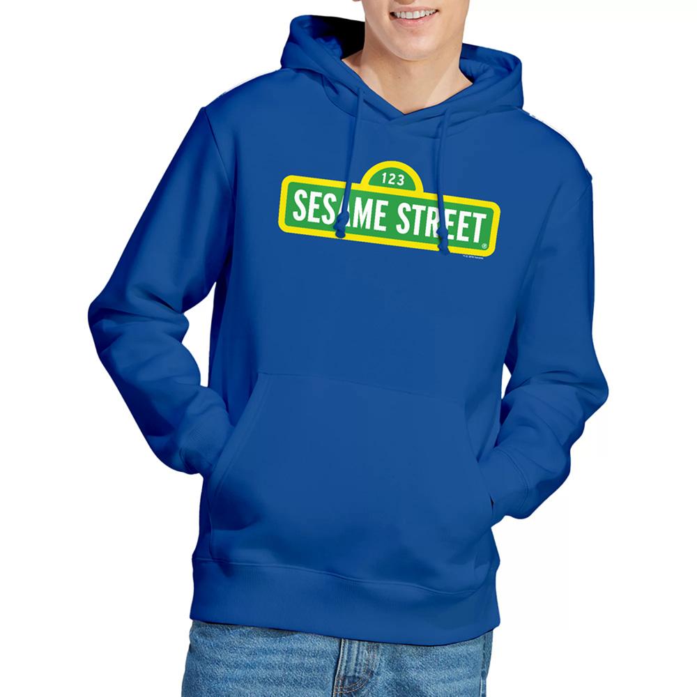 Sesame Street Unisex Adult Logo Hoodie