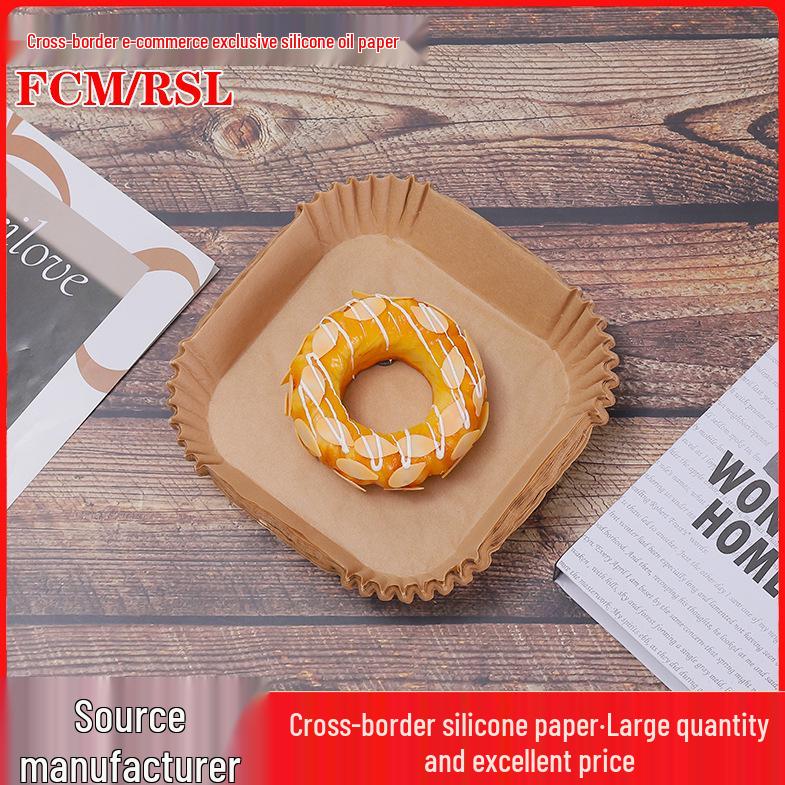 High Temp Resistant Disposable Air Fryer Paper Cups - Thick, Food-Grade, Oil-Absorbing