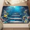 1PC Horse Kitchen Rugs Non-Slip Home Door Mats Pop design Bathroom Rugs Bath Mat Carpet for Home Sink Laundry Decor