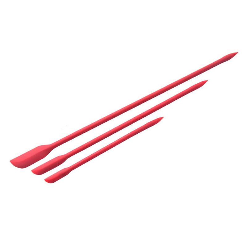 

YOMDID 3PCS/6PCS Silicone Spatula Mini Jam Scraper Small Tip Double-headed Scoop Cream Butter Spoon Kitchen Accessories Creative