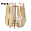 Anti Deformation Flower Pots for Interior Wooden Puzzle Vase, Display Stand Flowers or Simple Style Vases Gift Artificial Flowers, Decorative