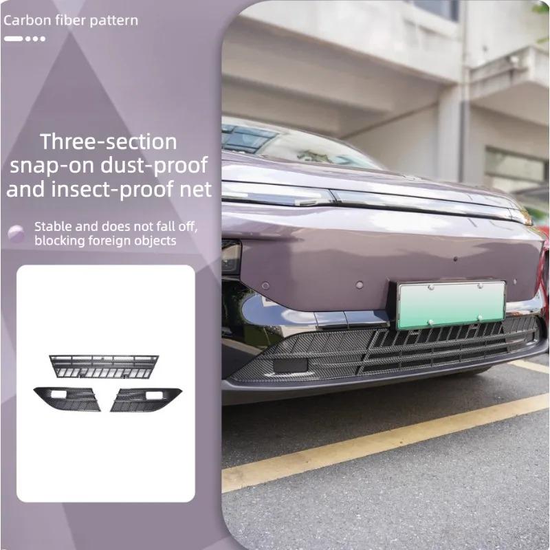 For Leapmotor B10 2025 2026 Lower Bumper Anti Insect Net Anti Dust Proof Inner Vent Grille Cover Insect-proof Front Cover