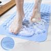 Non-Slip Shower Mat with Massage & Drainage. Secure Suction Cups. Essential Bath Rug for Home & Bathtub.