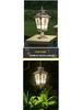 European Style Outdoor Solar Post Light: Waterproof Gate, Pillar, and Villa Wall Illumination